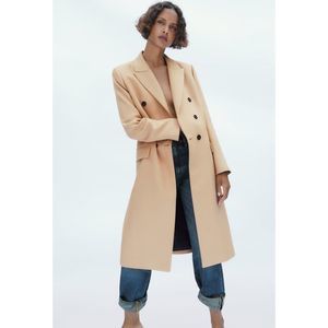 Zara Double Breasted Coat Size XS